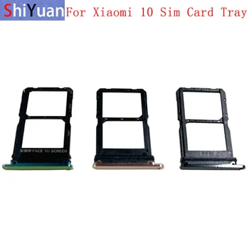Atmintis MicroSD Kortelės SIM Kortelės Dėklas Dalys SIM Kortelės Lizdo Laikiklį Xiaomi Mi 10 5G atsarginės Dalys