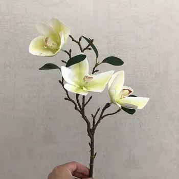 Bionic FlowerNew Šilko Audinys Netikrą Gėlių Kambarį Stalo Apdailos ChineseClassical Namų Gėlių SimulationMagnolia HomeDecore