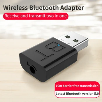 Bluetooth 5.0 Garso Siųstuvą, Imtuvą USB Adapteris TELEVIZIJA PC Automobilinis Nešiojamas Garsiakalbis AS99