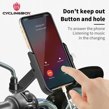 CyclingBOX Dviračių Priedų Telefono Laikiklį Pasukti, Visureigių Taikoma,Motociklų Navigacijos Mobiliųjų Telefonų Pagalba Telefonu