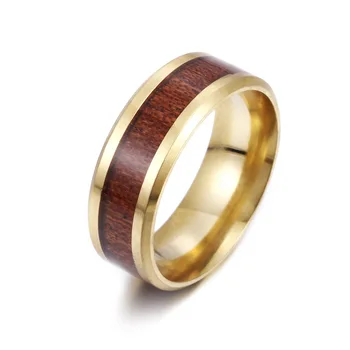 Europos ir Amerikos populiarus vestuvių žiedai, inkrustacijos tiko titano plieno žiedai, pagaminti iš nerūdijančio plieno, papuošalų gamyba