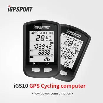 IGPSPORT IGS10 Dviračių Kompiuterio Belaidžio GPS Spidometras Vandeniui Kelių Dviratį MTB ANT+ Su Dviračių Hodometro rodmens