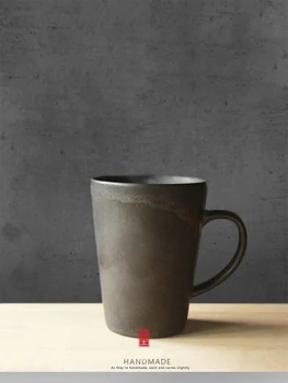 Japonijos Coffe Cup Puodelis Nespresso Prabangių Senovinių Vadovas Puodelis Juodos Kavos Puodelį, Keramikos Arbatos Aukštos Kokybės Keliauti Namo Drinkware A5MG