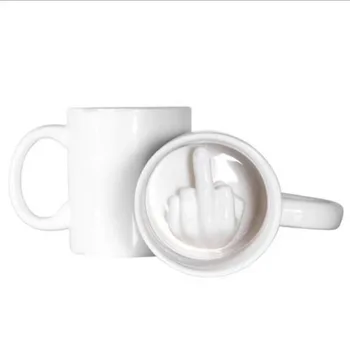 Keramikos puodelis Kūrybinė asmenybė puodelis didžiuoju pirštu keramikinis puodelis Kavos Puodelio Pora Puodelis IKI Yoursmug Juokinga