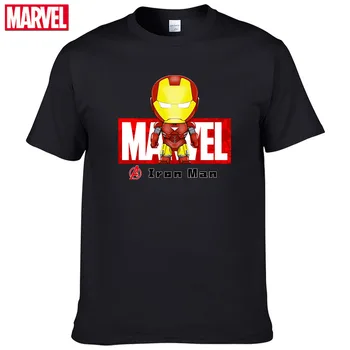 Marvel Keršytojas Geležinis Žmogus Trumpas rankovėmis tee vyriški medvilniniai marškinėliai 2021 Viršūnės Vasarą grafinis t marškinėliai juokinga t shirts #30