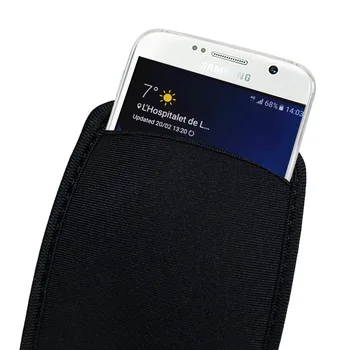 Minkšta Lanksti Neopreno Apsauginis Maišelis, Maišelis, skirtas Samsung Galaxy S10 S9 S8, S7 Apsaugoti Rankovėmis Dėklas Case For 10 Pastaba Plus
