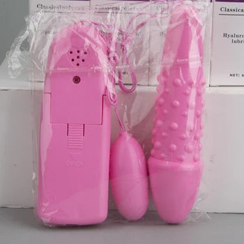 Naujai Moterų Masturbacija Prietaiso Dukart vadovavo Vibruojantis Kiaušinis su Dilgčiojimo Dukart kontrolės Sekso žaislų Rožinės spalvos Suaugusiųjų Sekso Žaislas