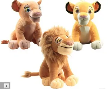 Naujas atvykimo Mielas 26cm Simba Liūtas Karalius Pliušiniai Žaislai Simba Įdaryti Minkštas Gyvūnai, lėlės, Už gimtadienio dovana chrismas