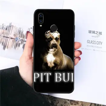 Pit Bull Puikus Šuo Pitbull Telefoną Atveju Huawei honor Mate P 10 20 30 40 Pro 10i 9 10 20 8 x Lite shell funda coque