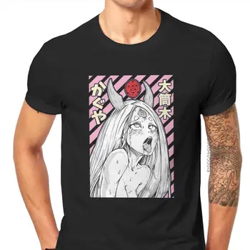 Pjūklą Vyras Denji Manga Kaguya T Shirt, Derliaus Grunge Vasaros Didelis Medvilnės Vyrų Camisa Streetwear Harajuku O-Kaklo Marškinėlius