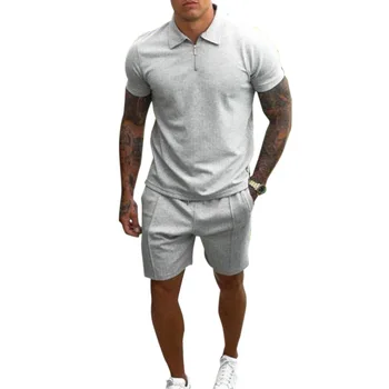 Prekės Tracksuit Vyrų Marškinėliai+Paplūdimio Šortai Rinkiniai 2021 M. Vasarą, Sportiniai, Bėgiojimo Kelnės marškinėliai Streetwear Harajuku Viršūnes Marškinėlius Homme