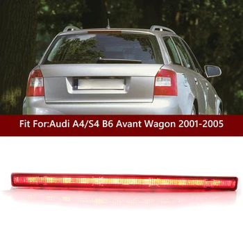 Stabdžių užpakalinis Žibintas Galinis Stop Žibintas Rūkyti Objektyvas Raudona Trečioji 3-iosios Stabdžių Žibintas, skirtas Audi A4 S4 B6 Avant Sedanas 2001-2005