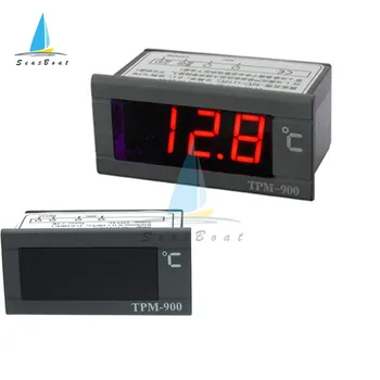 TPM-900 220V Skaitmeninis Temperatūros Termostatas Termo Reguliatorius LED Panel Metrų Kontrolės su Jutiklis