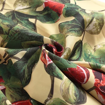 Tonval V-Kaklo Botanikos Spausdinti 50s Pinup Aukšto Juosmens Derliaus Suknelės Moterims 2021 Rankovių-Line Elegantiškas Šalis Suknelė