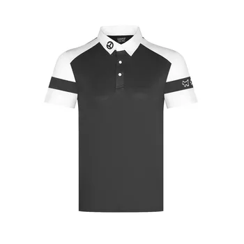 Vasaros 2021 Naujas Vyrų Golfas trumpomis Rankovėmis Quick-Dry Sporto Polo-Shirt
