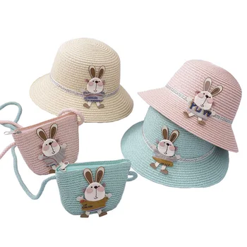 Vasaros Katytė Kūdikių Šiaudų Skrybėlę Panama Vaikai Kibiro Kepurę Lauko Paplūdimio Kelionės Vaikams Kepurė Mergaitėms Skrybėlę