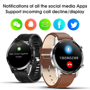 Verslo Smart Watch Vyrų 2020 Smart Žiūrėti IP68 Vandeniui Kraujo Spaudimas Smartwatch Reloj Inteligente Už 