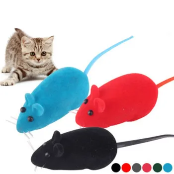 1pc Silikono Naminių Kačių Žaislas False Pelės Žaislai Kačių Spalvotų Kūrybos Juokingi Pet Pliušinis Žaislas Pelės Žaislai Katėms Kitten Interaktyvūs
