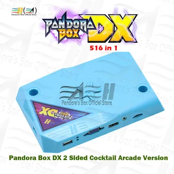 2021 Pandora Box DX 2 Pusių kokteilis arcade mašina valdybos 516 1 arkadinis žaidimas 2 Žaidėjai trackball versija kokteilis kabinetas