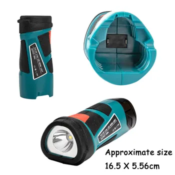 3W 10.8 V-12V Handheld LED Šviesos Makita Įkraunamas Ličio Lempos, Blykstė, Suderinama su BL1013 BL1012 BL1Bl1014 hotsell