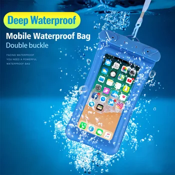 Atsparus vandeniui Telefono dėklas Skirtas iphone 11 12 pro max Atveju Plaukimo Sausas Krepšys, dėklas Vandens Įrodymas Krepšys, Mobiliojo Telefono Dėklas Dangtis