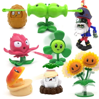 Augalai Zombie Žaislai, 2 Pilnas Komplektas Berniukams Minkšto Silikono Anime Pav Vaikų Lėlės Vaikams Žaislas Dovanos