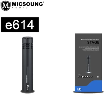 Aukštos kokybės E614 Poliarizuota Kondensatoriaus Mikrofonas,Už Woodwinds, Stygos, Perkusija Už Būgno Pridėtinės išlaidos ir Namuose Įrašymo Rodyti