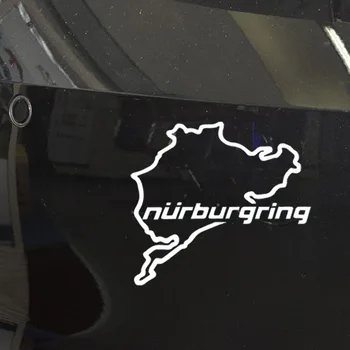 Automobilių Stiliaus Lenktynių Kelių Lenktynių Nurburgring Kūrybinių Mados Langą Lipdukai