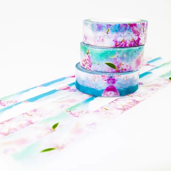Cherry Blossom Dekoracijos Washi Tape Nustatyti Lipni Dekoratyviniai 
