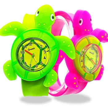 Didmeninė Vaikams Žiūrėti Vėžlio apsauga/ Mermaid/Banginio Gyvūnų Kūdikių Žaislų Vaikų Laikrodžius Vaikams Žiūrėti Mergaitėms Berniukai Studentų Laikrodis