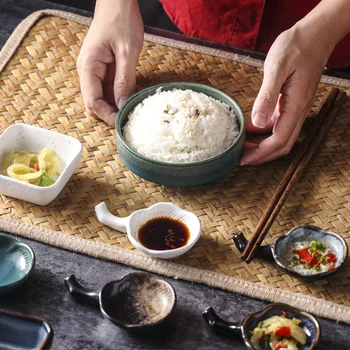 Dubuo Japonų restoranas keraminiai stalo desertas mažas dubuo sriubos dubenėlį ryžių dubenėlį dubenyje tarnauja dubuo keramikos dubuo