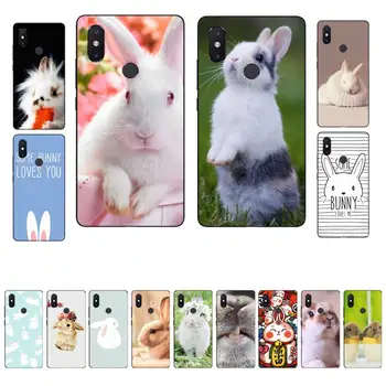 FHNBLJ Mielas triušis gyvūnų animacinių filmų katytė Telefoną Atveju Xiaomi mi 8 9 10 lite pro SE 5 6 X max2 3 mix2 F1 cutecute