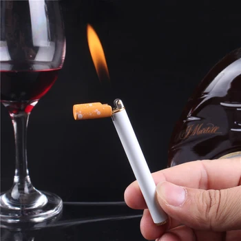 Kietas Butano Lengvesni Šlifavimo Ratas Pripučiamas Lengvesni Cigarečių Mielas Rūkymo Aksesuarai Dovanos Vyrams Tabako Priedai
