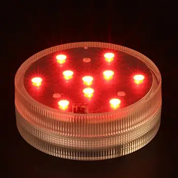 LED Povandeninis Įvairių Spalvų LED Šviesos Lempos Dekoratyvinė Lempa su IR Nuotolinio Valdymo Povandeninių Naktį Sodas, Baseinas Šviesos