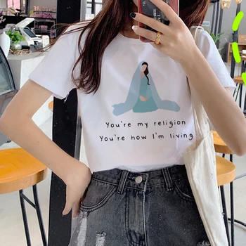 Lana Del Rey marškinėlius moterims harajuku kawaii plius dydis japonijos tumblr 2021 marškinėlius drabužių streetwear