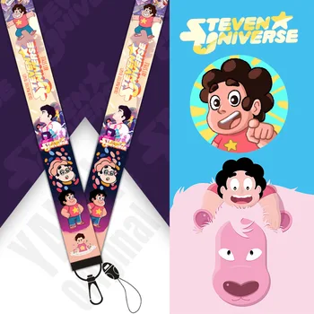 Mados anime visatos berniukas Steven mobilųjį telefoną universalus virvelę, apyrankės juostelės keychain virvelę LOGOTIPAS užsakymą