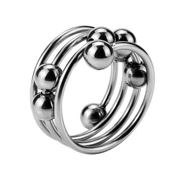 Metalinis varpos žiedas vyrų sekso žaislas žiedas uždelsta ejakuliacija