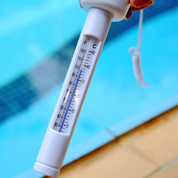 Nešiojamų Baseinas Plaukiojantis Termometras Voniai Spa Kubilas Tvenkinių Temperatūros Matavimo Skaitiklis
