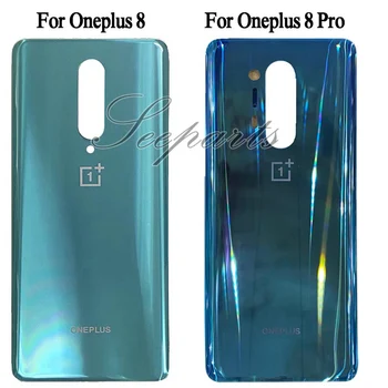 Originalą OnePlus 8 Atgal Baterijos Dangtelis Durys Galinis Stiklas Oneplus 8 Pro 