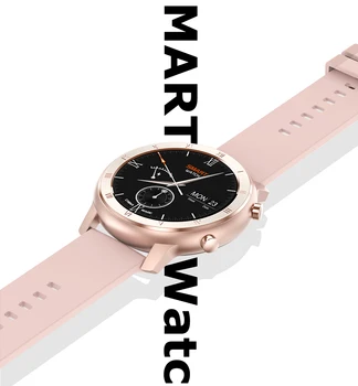 Pilnas Touch Smart Watch Moterų IP68 Vandeniui Apyrankę EKG Širdies ritmo Monitorius Miego Stebėjimo Sporto Smartwatch moterims