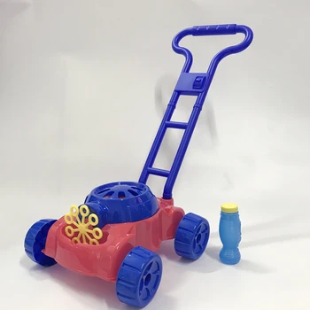 Ranka Stumti Burbulas Automobilių Vejapjovės Žaislas Vasaros Lauko Kūrybos Pasivaikščioti Interaktyvus Žaislas Vežimėlis Pučia Burbulą Žaislą Dovanų