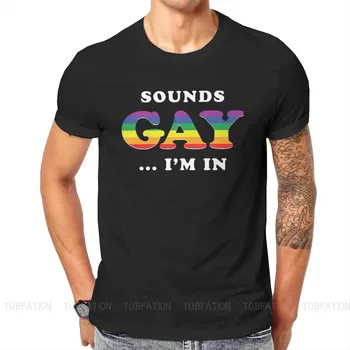 Skamba aš Marškinėlius Vyrams, Gėjų, Lesbiečių, Homoseksualų LGBT Išdidumo Mėnesį Paradai Drabužių Suvenyrinius Marškinėlius Minkštas Spausdinti Laisvas