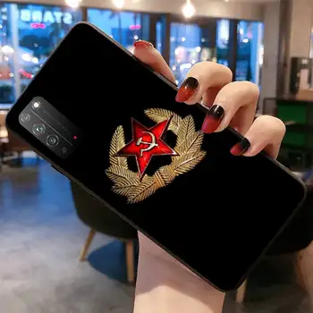 Sovietų Sąjunga, TSRS Vėliavos Telefoną Atveju Huawei Honor 30 20 10 9 8 8x 8c v30 Lite peržiūrėti 7A pro