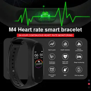 Sport Fitness Tracker Žiūrėti Smartband Smart Apyrankę Kraujo Spaudimas, Širdies ritmo Monitorius 