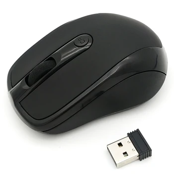 USB Belaidės pelės 2000DPI Reguliuojamas Imtuvo Optinė Kompiuterio Pelė 2,4 GHz Ergonomiškas Pelės Nešiojamas PC Pelės