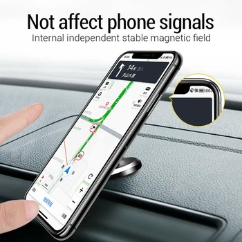 Universalus Magnetinis Auto Telefono Laikiklis, Automobilinis Oro Angos Įrašą Prijungti Mobilųjį telefoną, GPS palaikymu Stovėti 