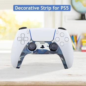Už PS5 Gamepad Dekoratyvinės Juostelės Pakeitimas Korpuso Apdailos Juostelės PS5 DualSense Valdytojas Kreiptuką