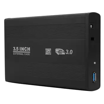 VKTECH 3.5 colių HDD Case SATA į USB 3.0-2.0 Išorinis Standusis Diskas, Disko Atveju, Doko Adapteris 3.5