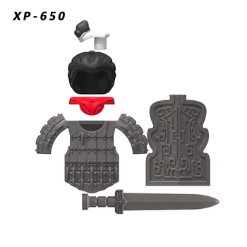 Vieną KT1088 Čin imperijos senovės karo karių Veiksmų Skaičius, Šalmas, šarvai priedai Blokai plytų Žaislai Vaikams