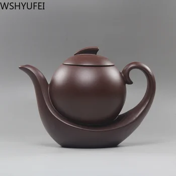 Yixing arbatos puodą raudonos molio arbatinukas gražuolių rankų darbo filtras virdulys Kinų Arbatos nustatyti individualų dovanos autentiški 350ml
